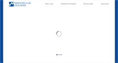 Desktop Screenshot of marketingclub-koelnbonn.de