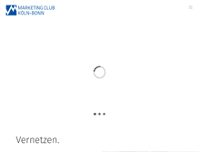 Tablet Screenshot of marketingclub-koelnbonn.de